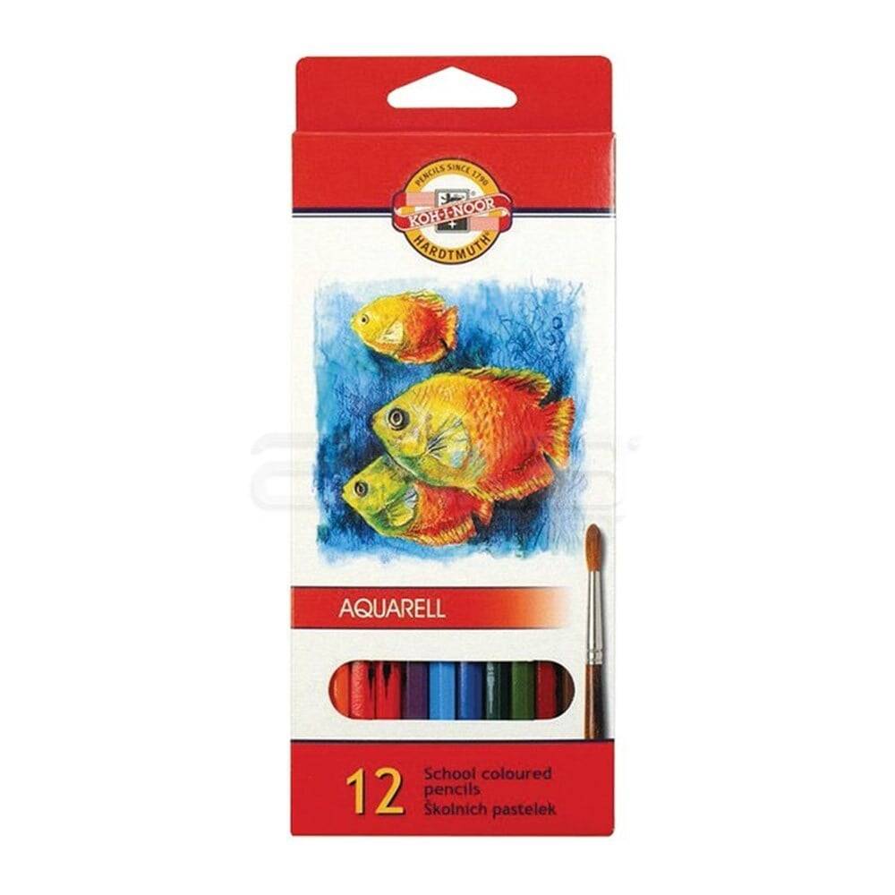 Koh-i Noor Watercolor Pencils - 12 Pieces