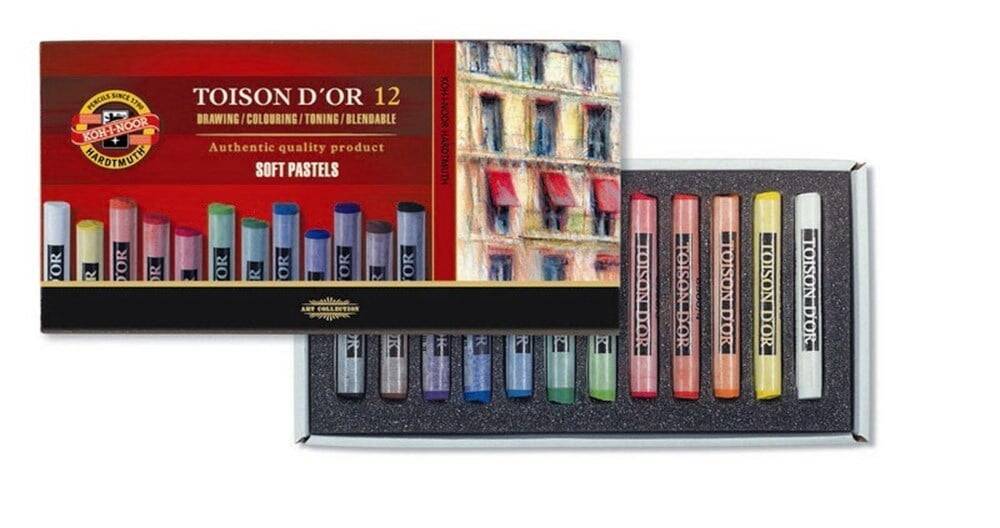 Koh-i-Noor Toison Dor Soft Pastel Boya 12'li 8512