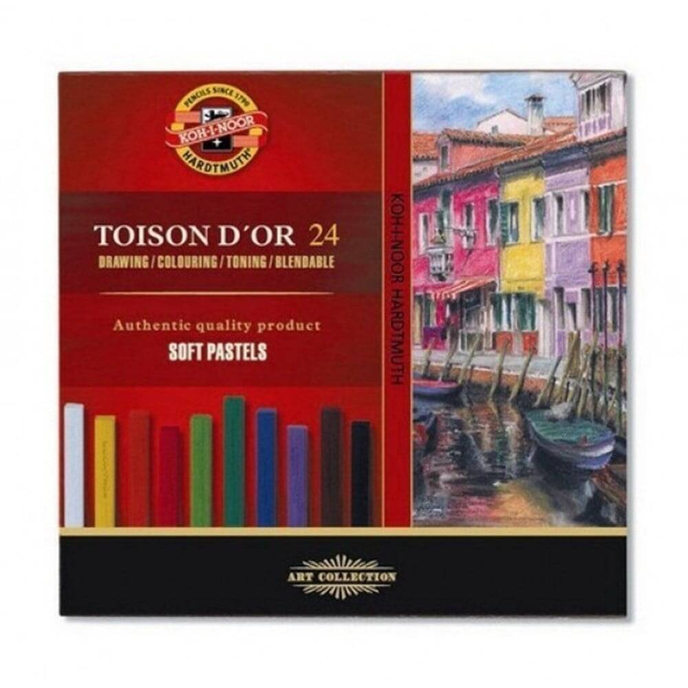 Koh-i Noor Toıson D'or Soft Pastel Set 24 Pieces 8584