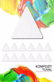 Composite Pressed Canvas Triangle 20 cm