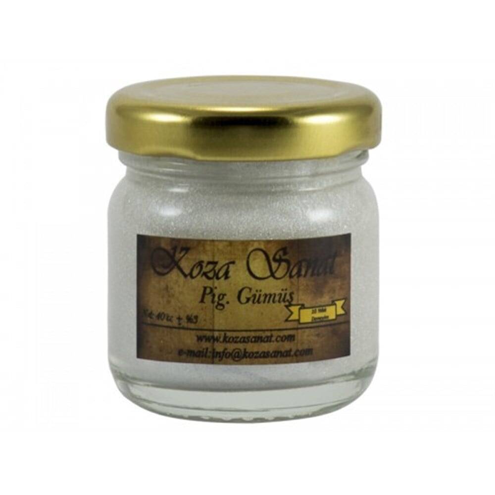 Koza Marbling Paint 40 ml Pigment Silver
