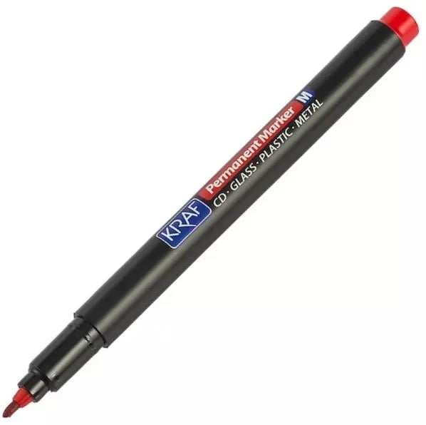 Kraft Acetate Pen OHP Plus (M) 280 Red