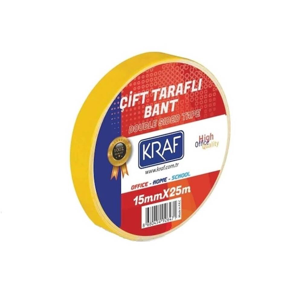 Kraft Double Sided Tape 15mmx25m