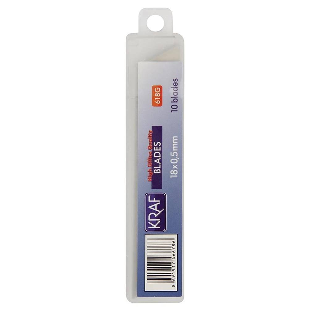 Kraf Utility Knife Spare Wide 10-Piece 618G