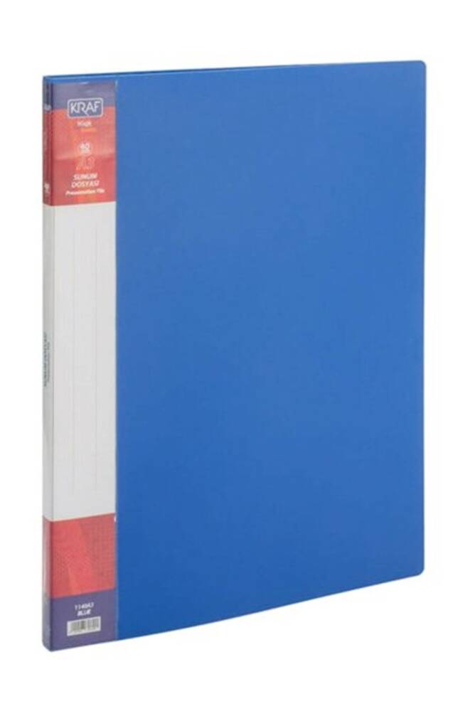 Kraft Presentation File A3 40-Piece Blue