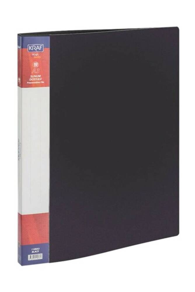 Kraft Presentation File A3 40-Piece Black