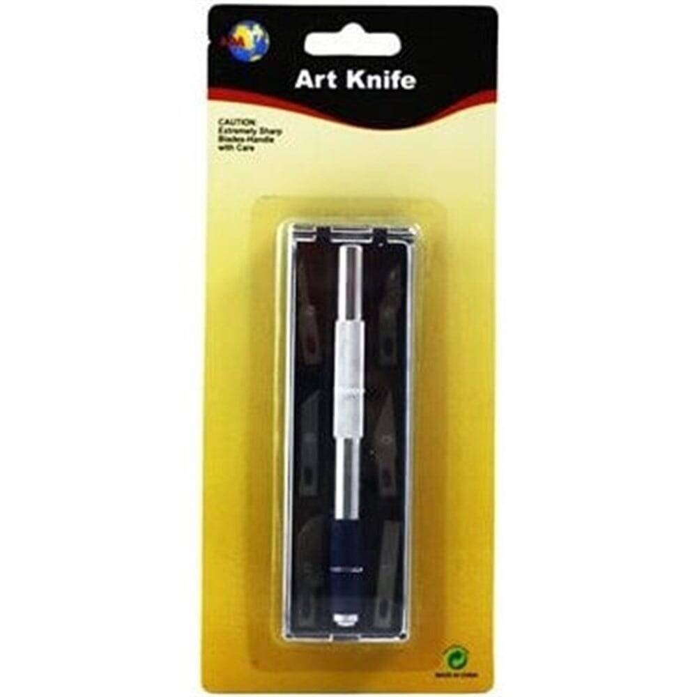 Art Knife with 6 Spare Blades
