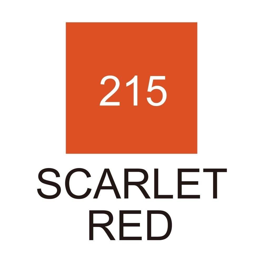 Kuretake Zig Kc-3000 Twin S Marker Kalem 215 Scarlet Red