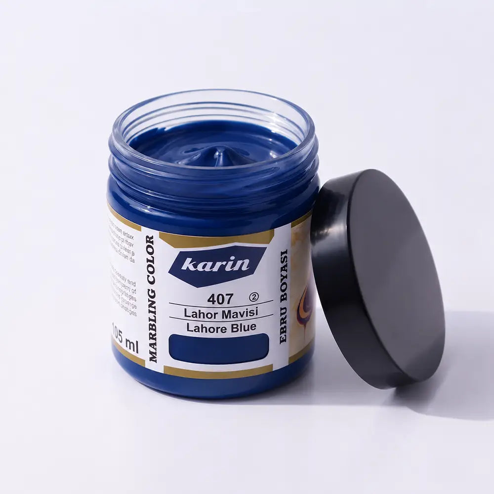Karin Ebru Boyası 407 Lahor Mavisi 105 ml
