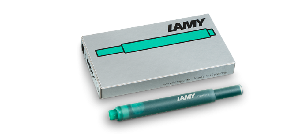 Lamy Fountain Pen Cartridge Green