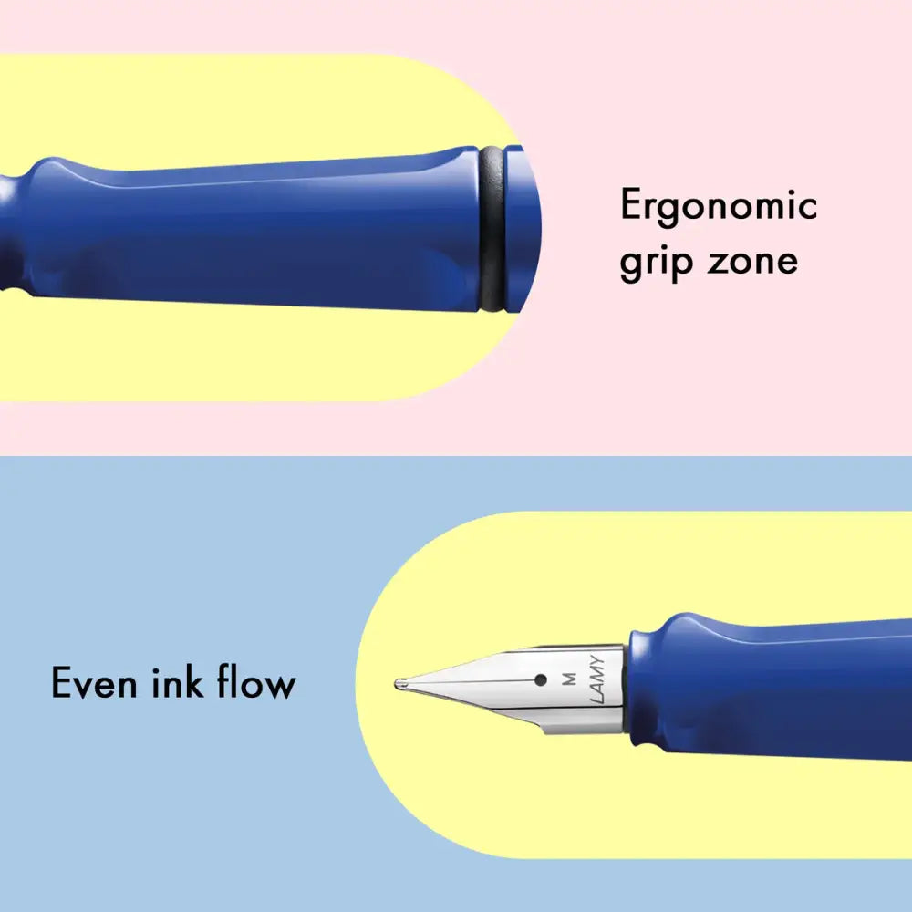 Lamy Safari Dolma Kalem Metal Klips M Uç Mavi