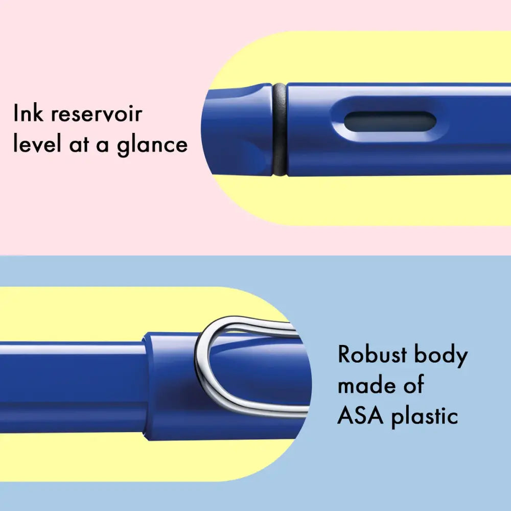Lamy Safari Dolma Kalem Metal Klips M Uç Mavi