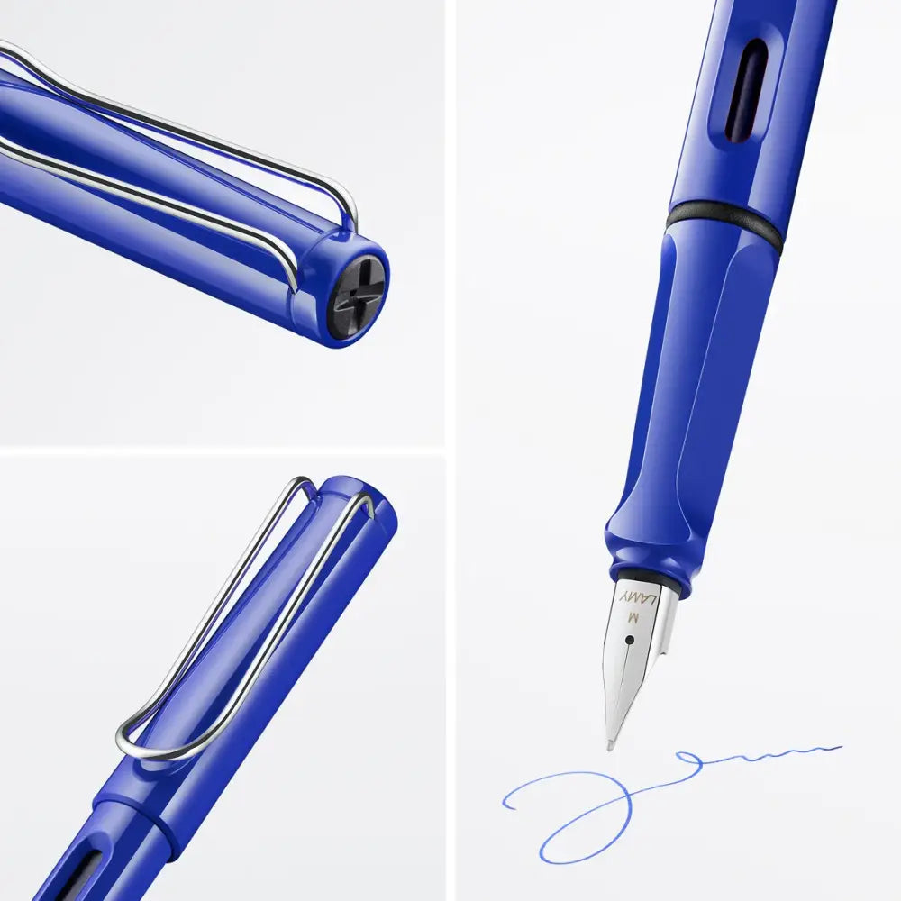 Lamy Safari Dolma Kalem Metal Klips M Uç Mavi