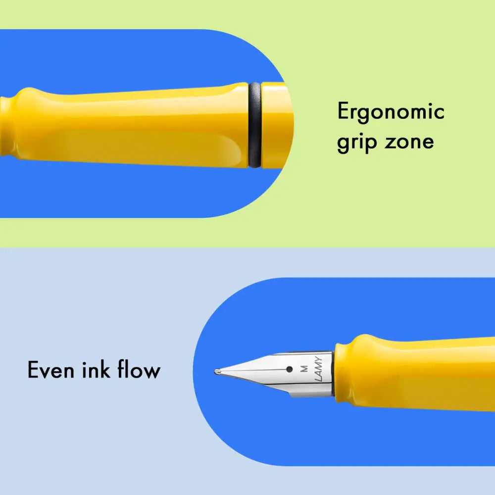 Lamy Safari Dolma Kalem Metal Klips M Uç Sarı