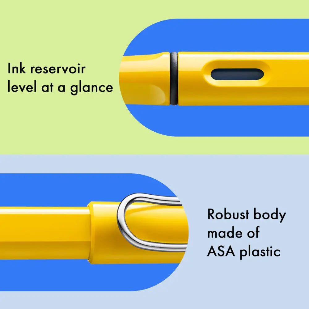 Lamy Safari Dolma Kalem Metal Klips M Uç Sarı