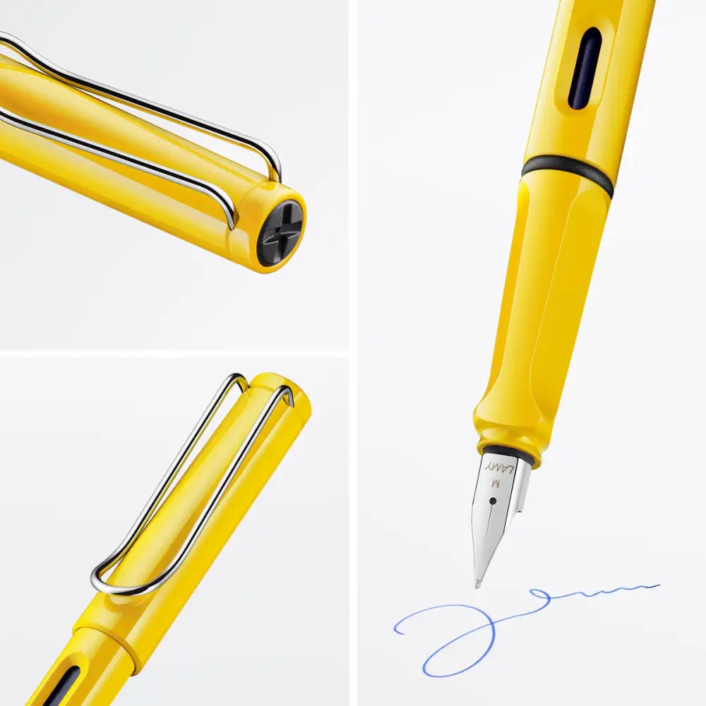 Lamy Safari Dolma Kalem Metal Klips M Uç Sarı