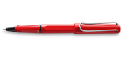 Lamy Safari Rollerball Pen Metal Clip Red