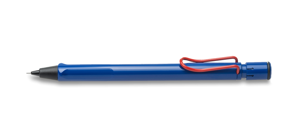 Lamy Safari Versatil Kalem 0.5 mm Renk Kırmızı Klips Mavi