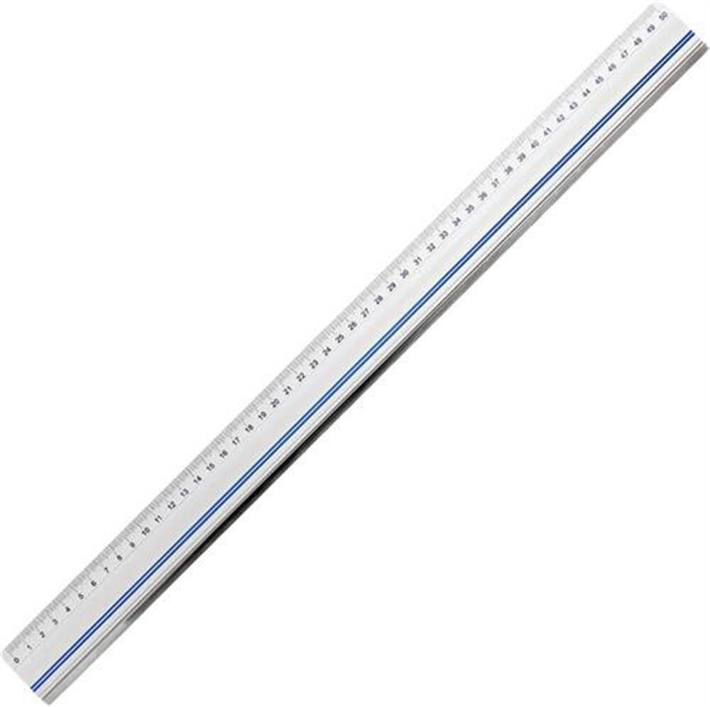 Leniar Non-Slip Ruler Aluminum 100 Cm