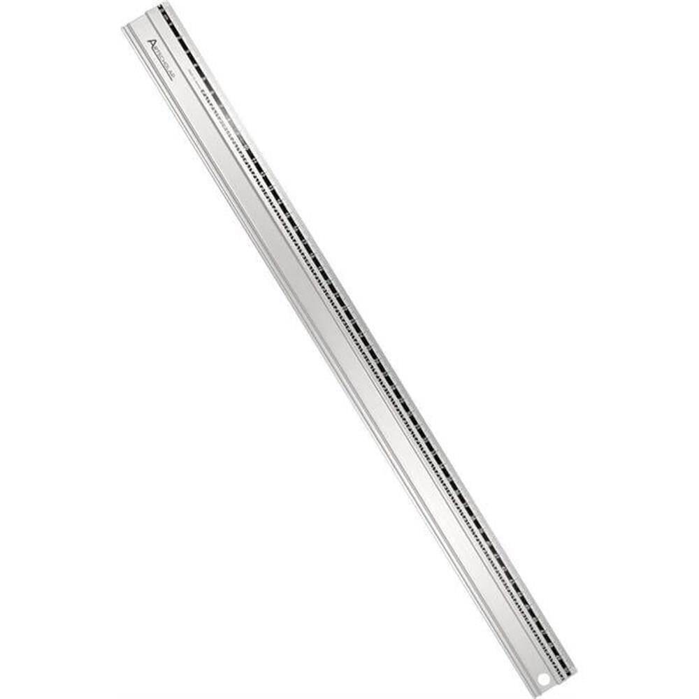 Leniar Non-Slip Ruler Aluminum 100 Cm