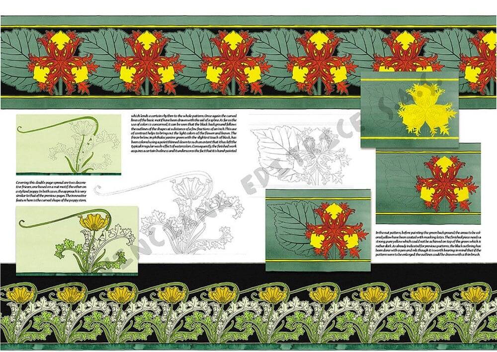 Leonardo Collection Drawing Book Decorative Patterns N: 40 Decorative Patterns N: 40