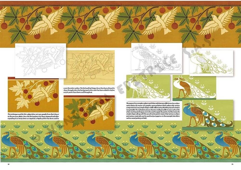 Leonardo Collection Drawing Book Decorative Patterns N: 40 Decorative Patterns N: 40