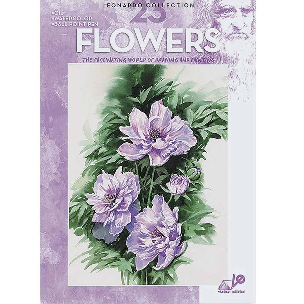 Leonardo Collection Drawing Book Flowers N: 23 Flowers N: 23