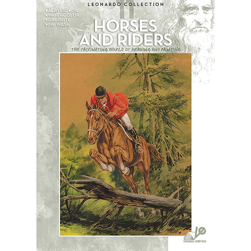 Leonardo Collection Drawing Book Horses And Riders N: 11 Horses And Jockeys N: 11