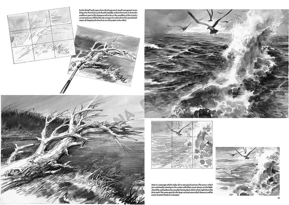Leonardo Collection Drawing Book Landsapes N: 15 Landscapes N: 15
