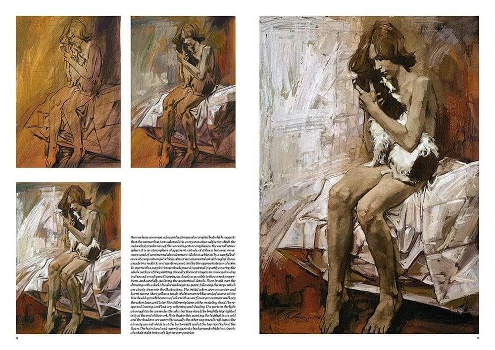 Leonardo Collection Drawing Book Nudes No: 7 Nude Drawing N: 7