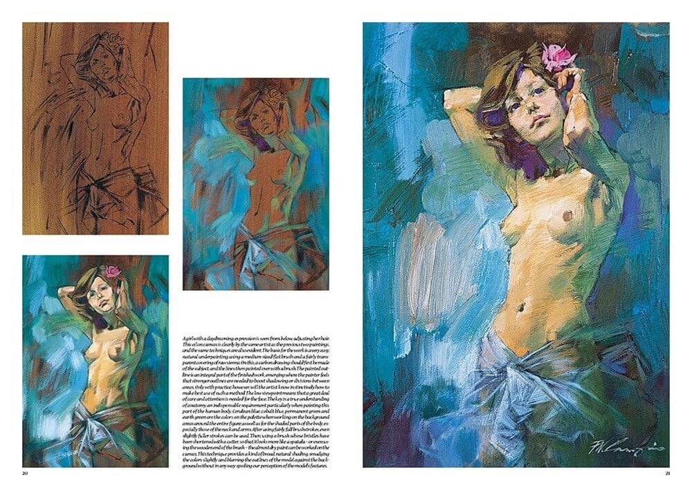 Leonardo Collection Drawing Book Nudes No: 7 Nude Drawing N: 7