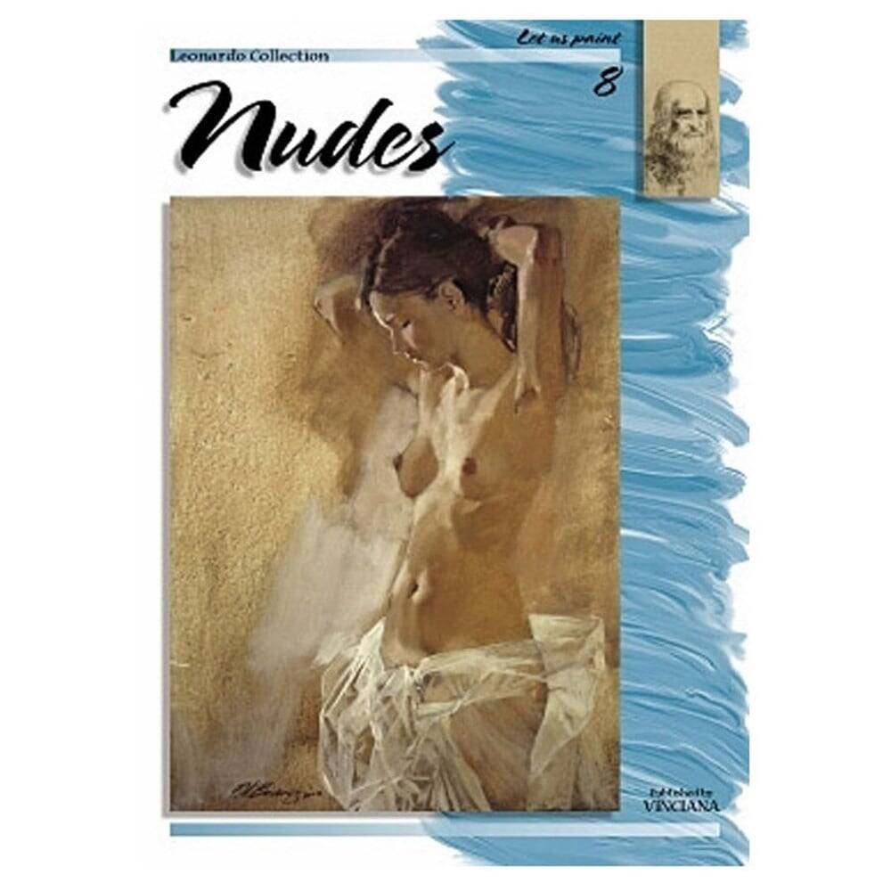 Leonardo Collection Drawing Book Nudes No: 8 Nude Drawing N: 8