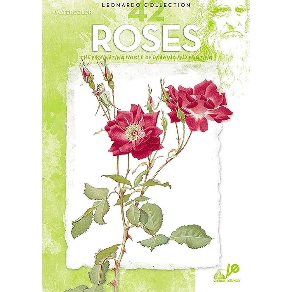 Leonardo Collection Drawing Book Roses N: 42 Roses N: 42