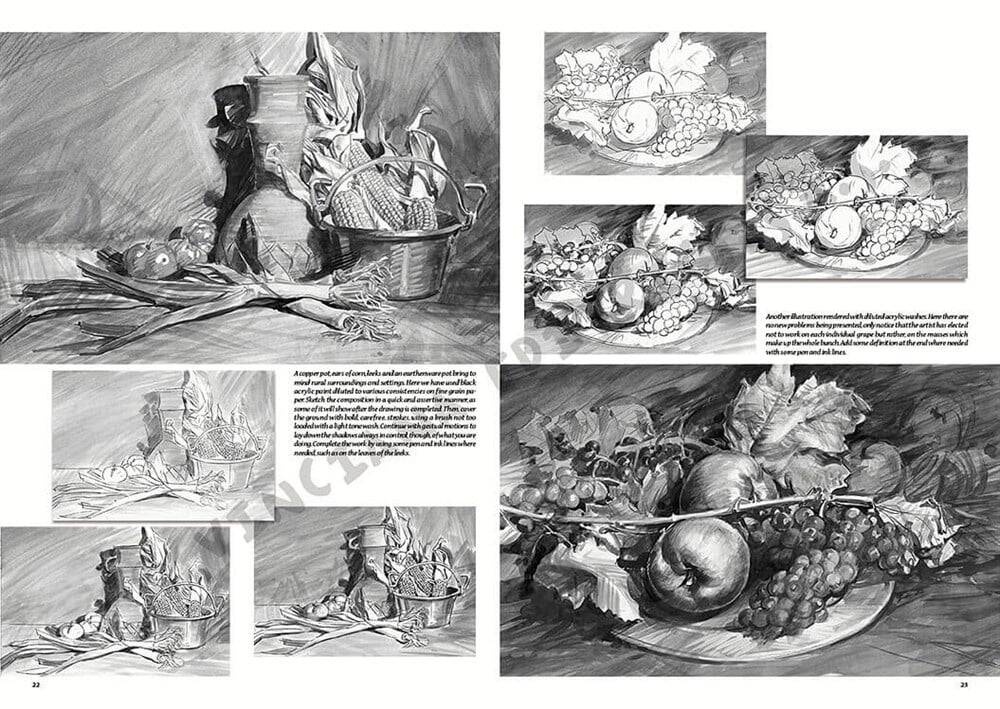 Leonardo Collection Drawing Book Stilife N: 26 Still Life N: 26