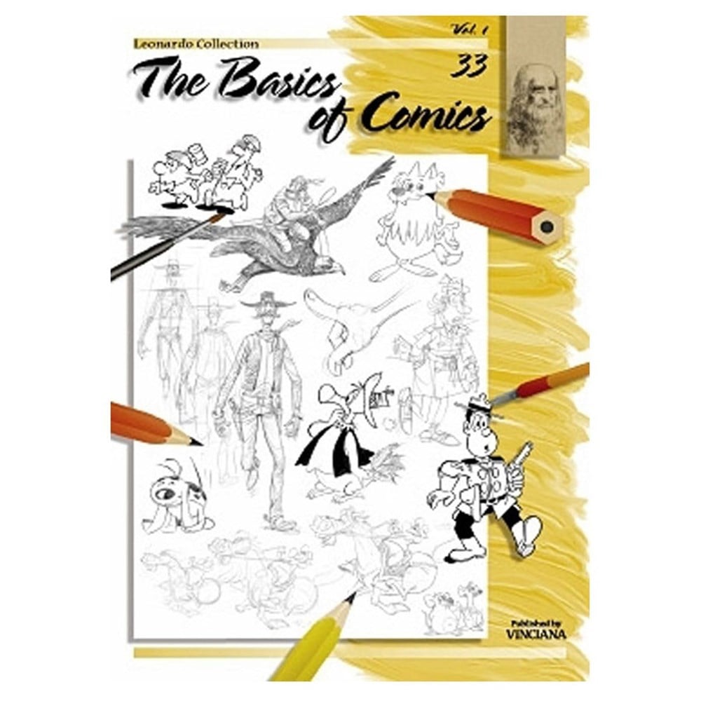 Leonardo Collection Drawing Book The Basics Of Comics N: 33 Illustrated Humor Drawing Basics N: 33