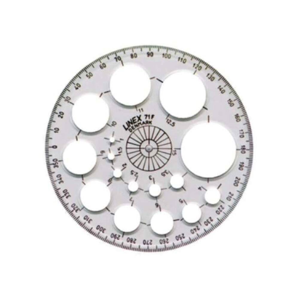 Linex 360 Degree Circle Template 71F
