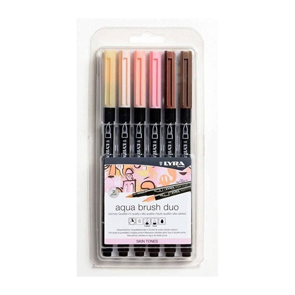 Lyra Aqua Brush Duo Skın Set 6'lı