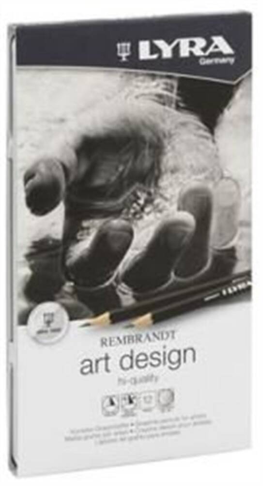 Lyra Art Design 12-Piece Metal Box Mixed Degrees