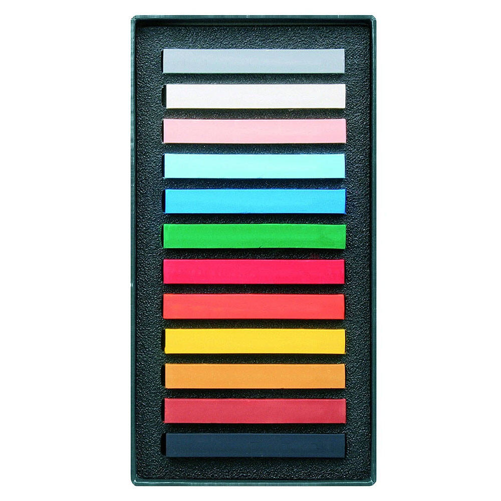 Lyra Polycrayons Soft - Toz Pastel 12 Renk