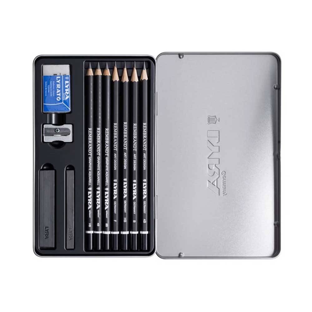 Lyra Rembrandt Graphite Graduated Pencil Set of 12