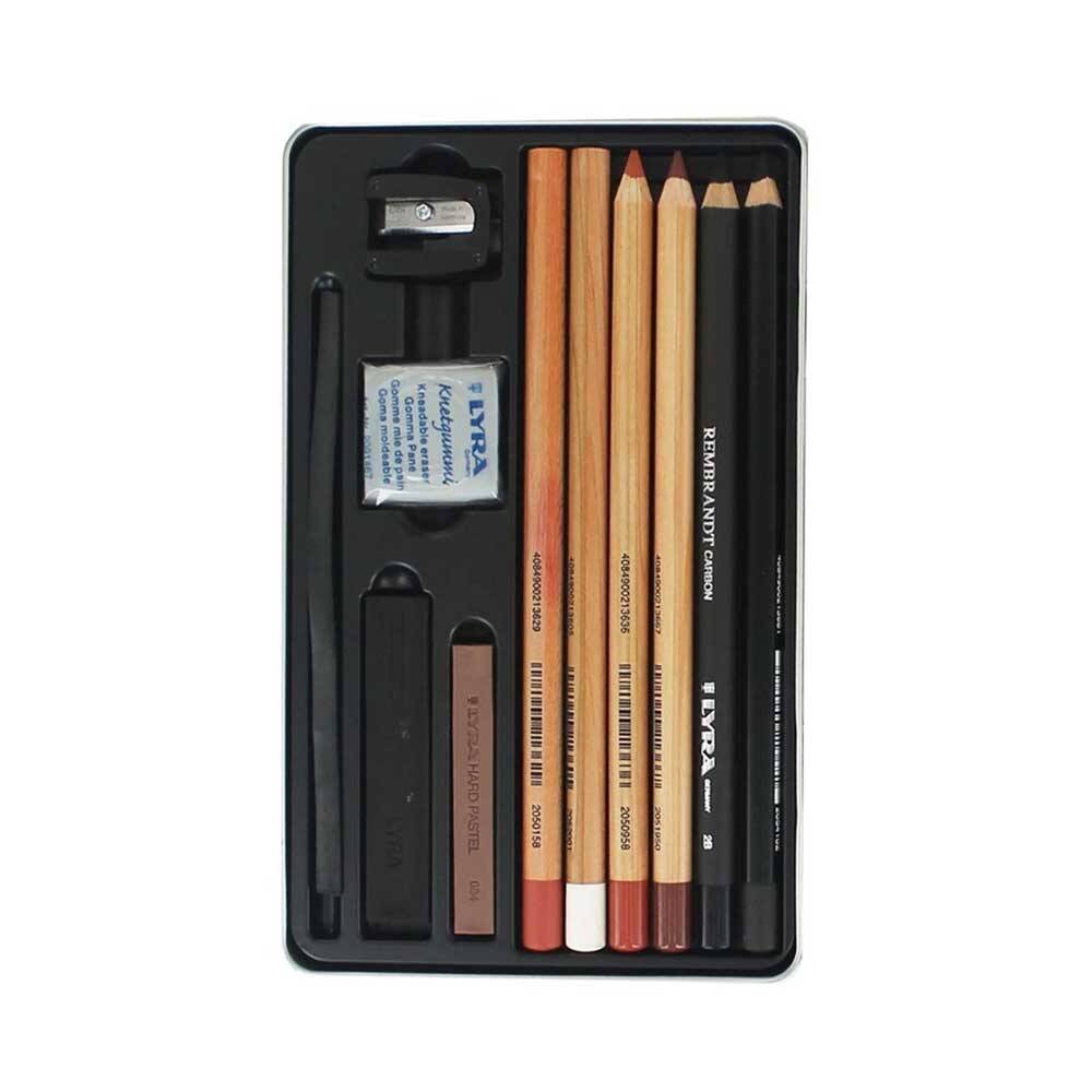 Lyra Rembrandt Sketching Set 11pcsMetal Box