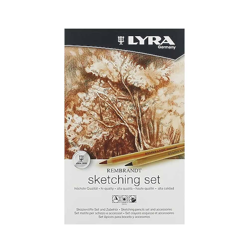 Lyra Rembrandt Sketching Set 11pcsMetal Box