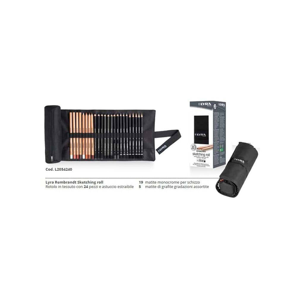 Lyra Rembrandt Sketching Set 24'lü Metal Kutu