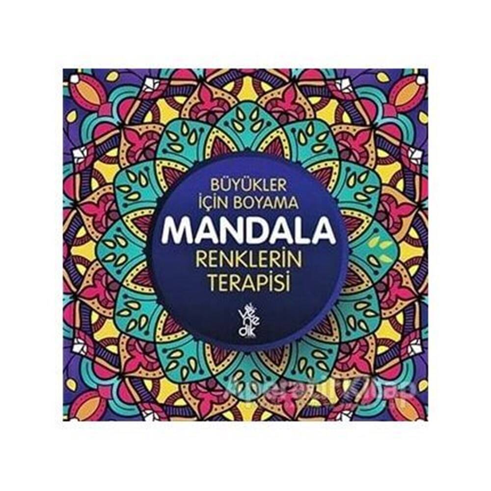 Mandala Renklerin Terapisi Büyükler İçin Boyama