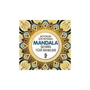 Mandala Şehrin Tüm Renkleri Büyükler İçin Boyama