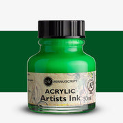 Manuscript Akrilik Mürekkep 30 ml Emerald Green