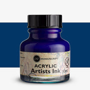 Manuscript Akrilik Mürekkep 30 ml Ocean Blue