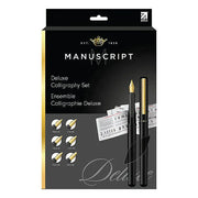 Manuscript Deluxe Calligraphy Set Sol El 6 Uç + 2 Sap Karton Kutu