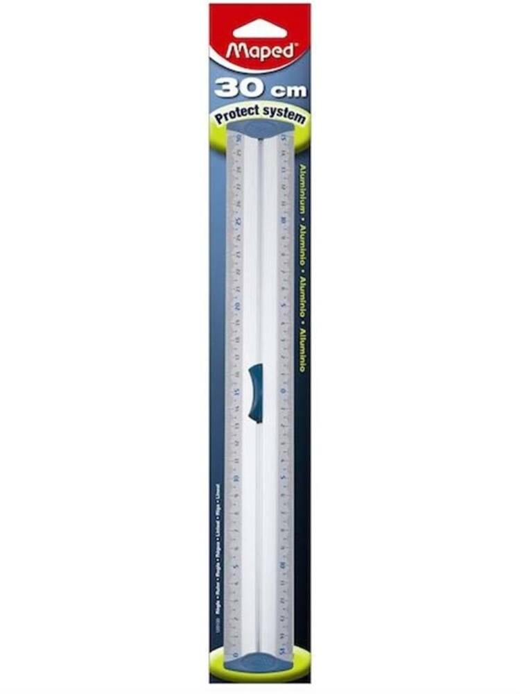 Maped Aluminum Triple Decimeter Ruler 30 cm
