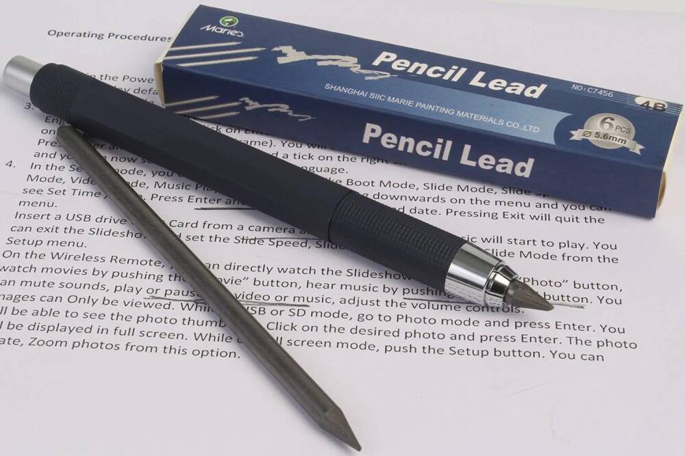Maries Lead Holder Portmin Versatil Kalem Yedekli Set 5.6 mm
